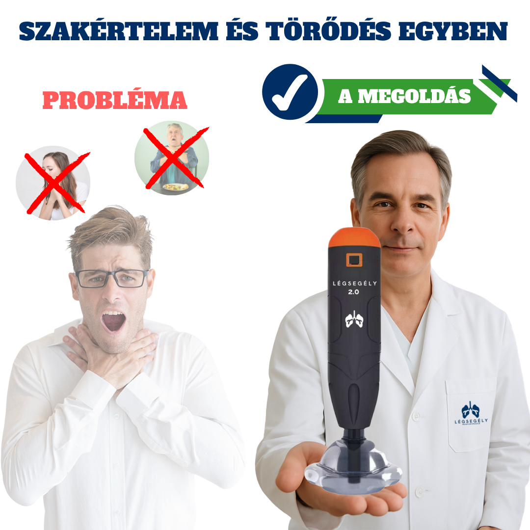 Légsegély™ 2.0 – Továbbfejlesztett vészhelyzeti szívóeszköz a légutak tisztítására - ErsteLuft™
