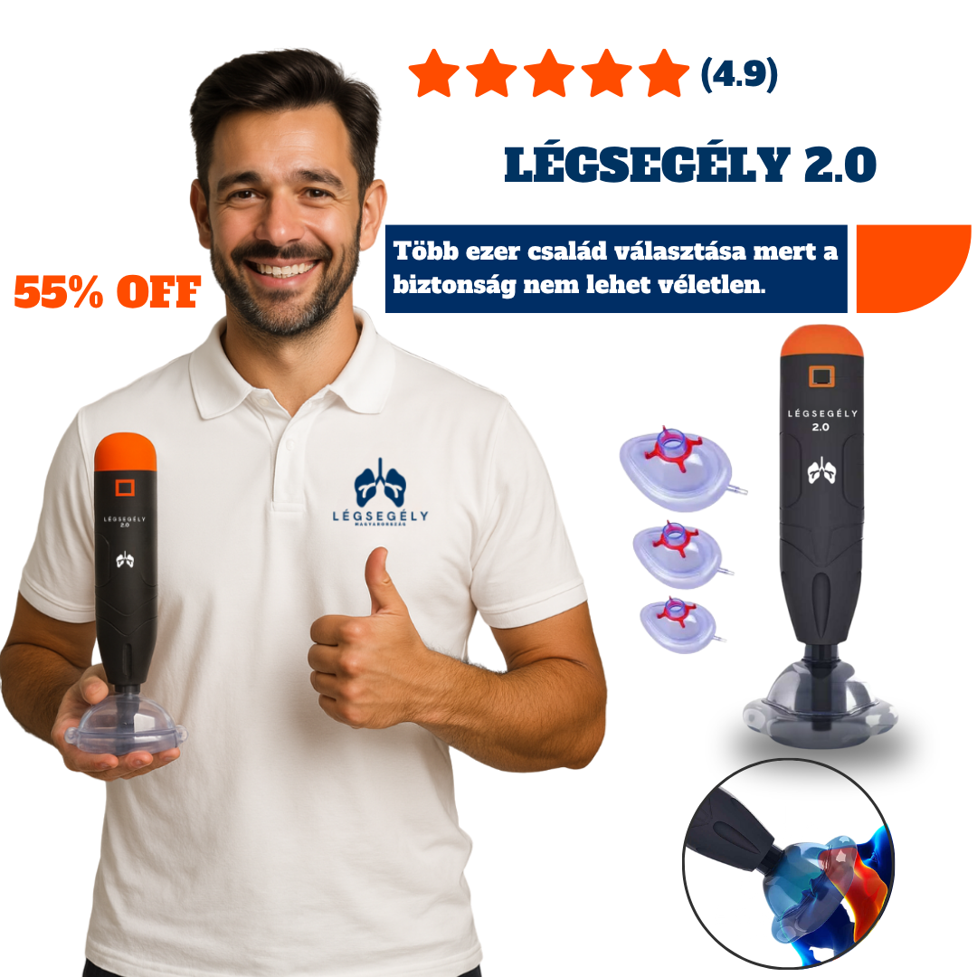 Légsegély™ 2.0 – Továbbfejlesztett vészhelyzeti szívóeszköz a légutak tisztítására - ErsteLuft™