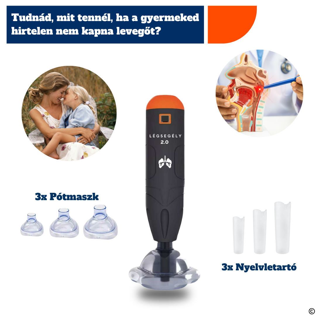 Légsegély™ 2.0 – Továbbfejlesztett vészhelyzeti szívóeszköz a légutak tisztítására - ErsteLuft™