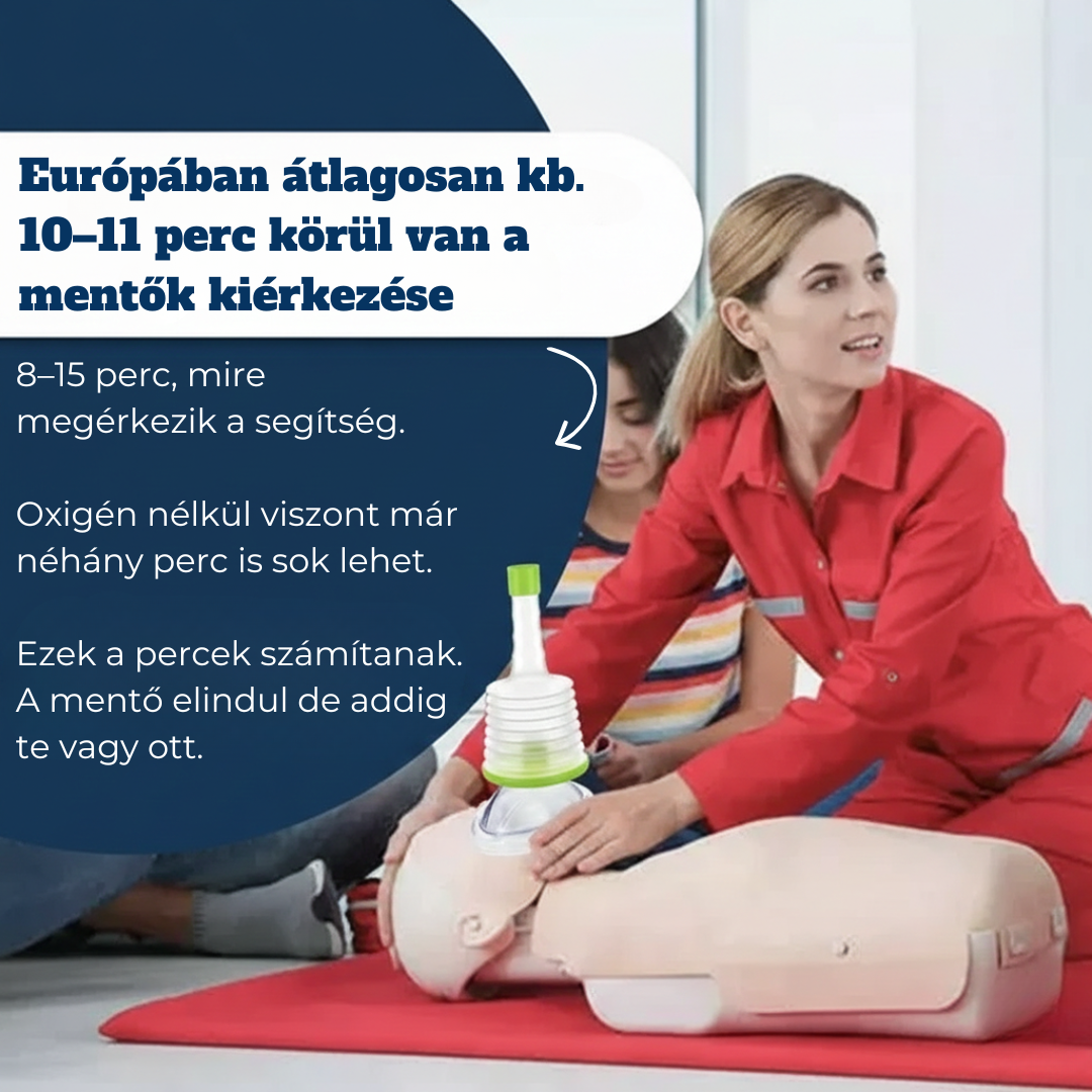 Légsegély™ - Vészhelyzeti szívóeszköz a légutak tisztítására - ErsteLuft™