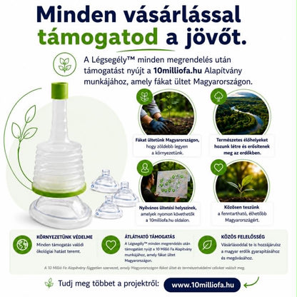 Légsegély™ - Vészhelyzeti szívóeszköz a légutak tisztítására - ErsteLuft™
