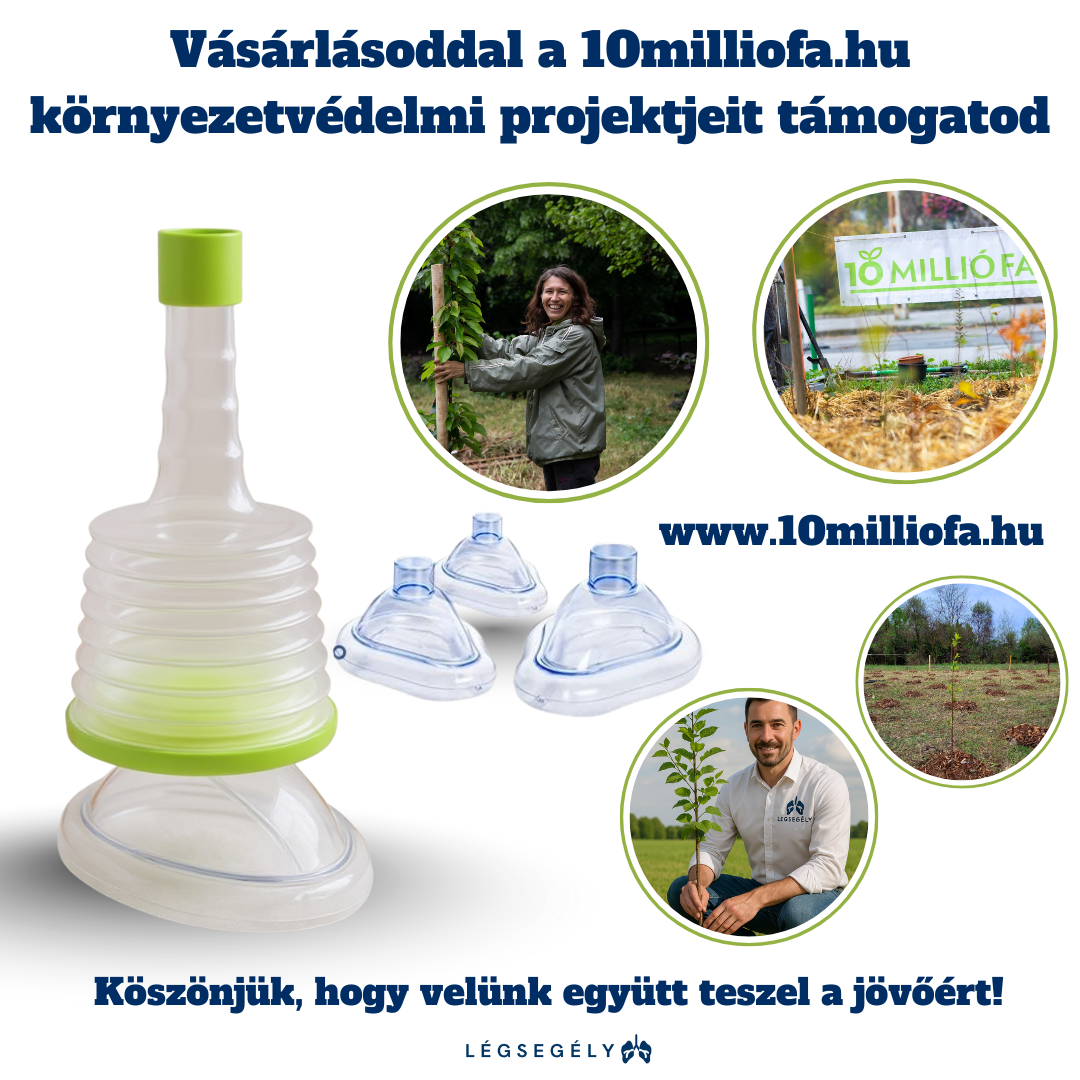 Légsegély™ - Vészhelyzeti szívóeszköz a légutak tisztítására - ErsteLuft™