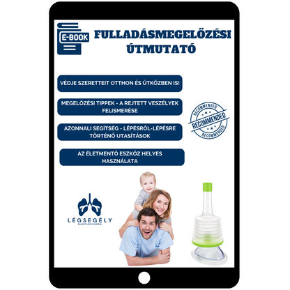 Légsegély™ - Vészhelyzeti szívóeszköz a légutak tisztítására